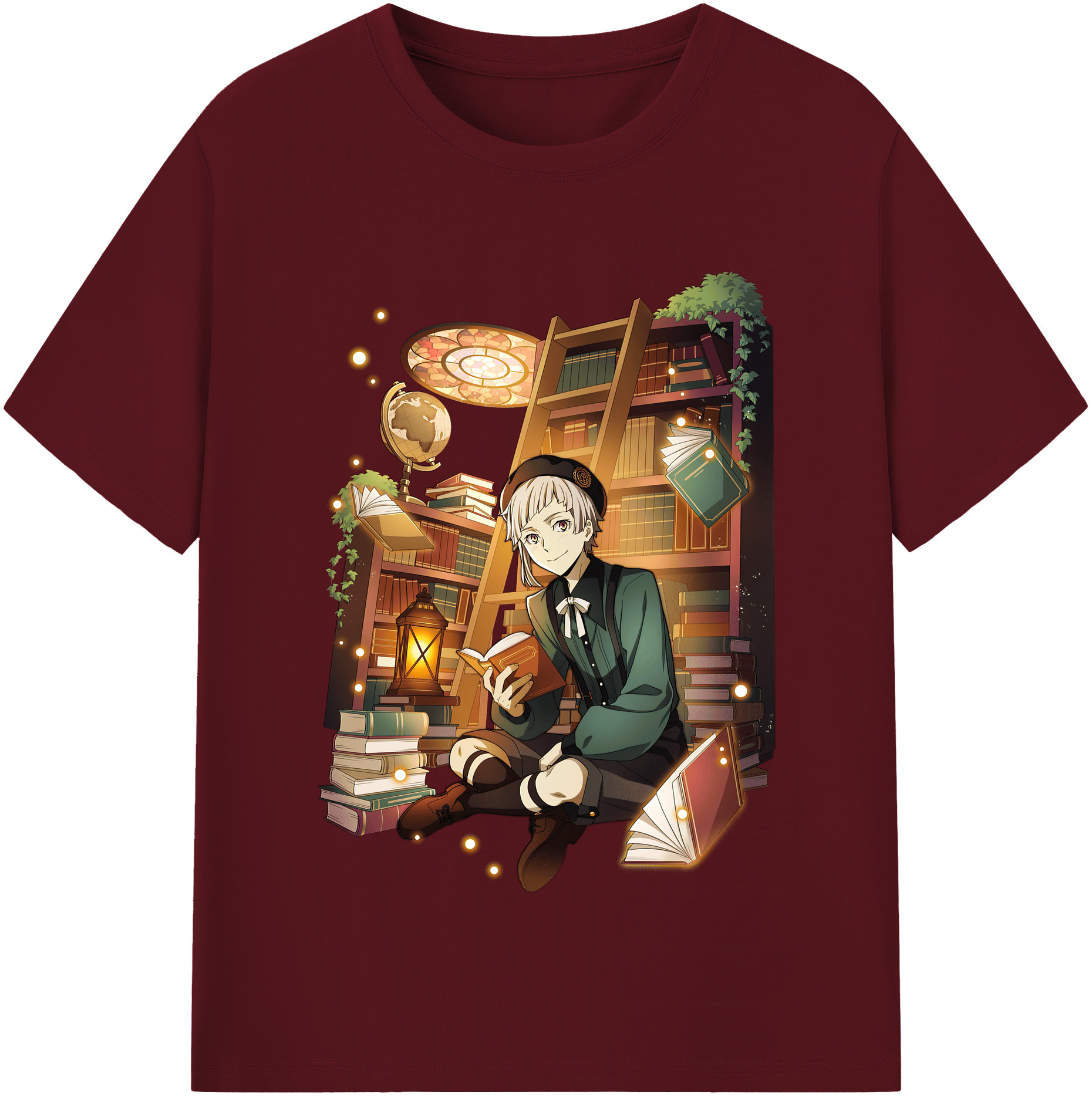 （画像用） 文豪ストレイドッグス Bungo Stray Dogs 綿100％半袖Tシャツ（フロントプリント）